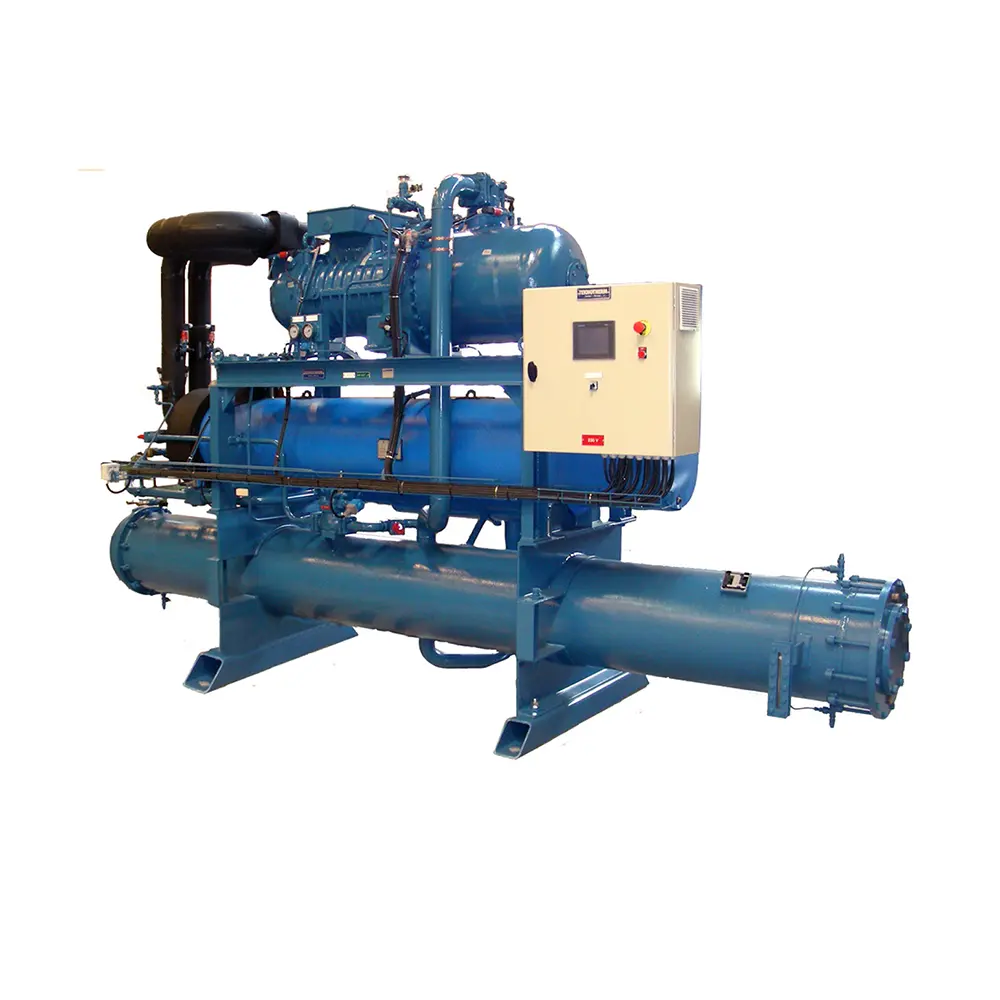 Marine water chiller unit w/single compressor