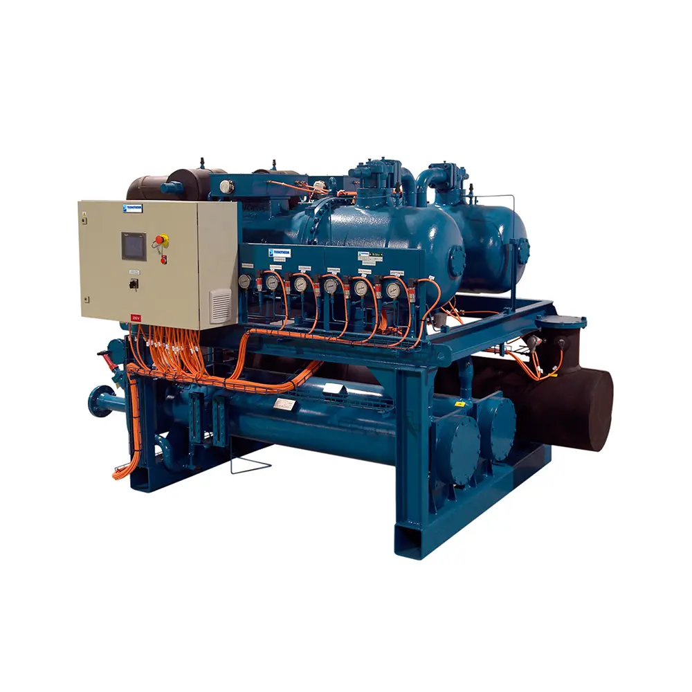 Marine water chiller unit w/twin compressor
